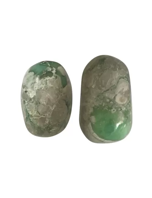 Trommelsteine - Variscit in Matrix, 2,8 - 2,8cm - L - 500gr Beutel