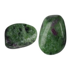 Trommelsteine - Zoisit, 2,5- 3 ,0cm - L - 500gr Beutel