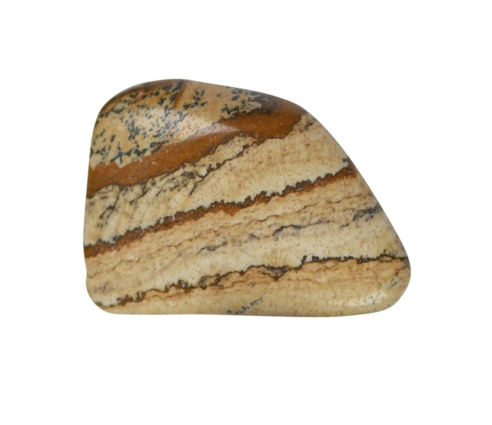 Trommelsteine - Jaspis - Landschaftsjaspis- 2,5 - 4,5cm - XL - 500gr Beutel