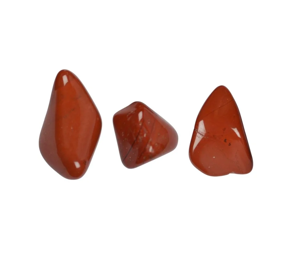 Trommelsteine - Jaspis - rot- 2,0 - 3,0cm - M - 500gr Beutel