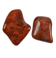 Trommelsteine - Jaspis - Brekzienjaspis- 2,5 - 4,0cm - L - 500gr Beutel