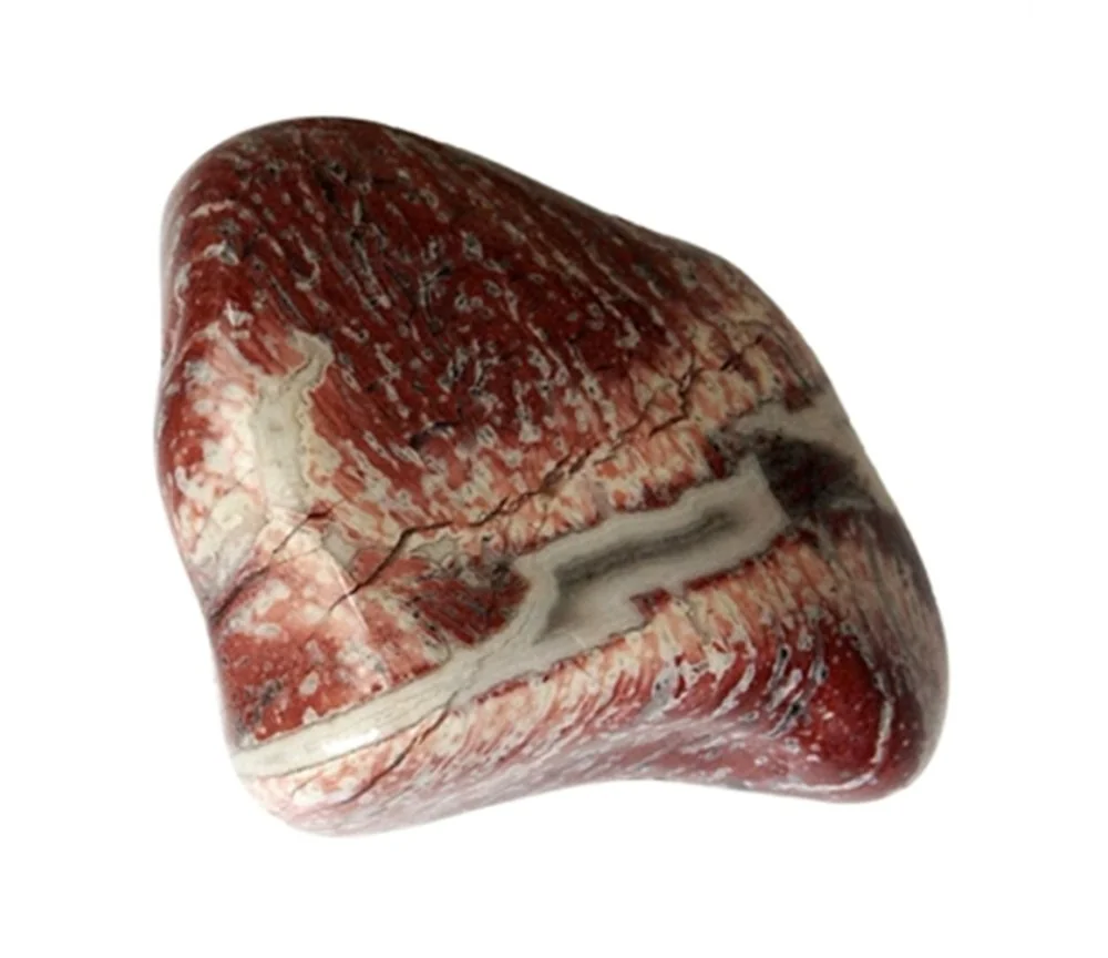 Trommelsteine - Jaspis - Silberstreifen- 1,5 - 2,0cm - S - 500gr Beutel