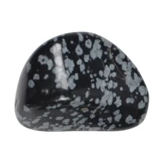 Trommelsteine - Obsidian - Schneeflockenobsidian- 3,0 - 4,5cm - XL - 500gr Beutel