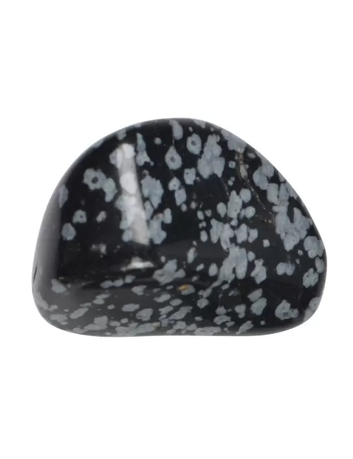 Trommelsteine - Obsidian - Schneeflockenobsidian- 3