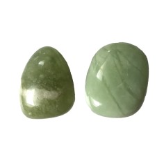 Trommelsteine - Serpentin -  China Jade- 2,6 - 3,1cm - L - 500gr Beutel