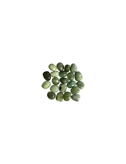 Trommelsteine - Serpentin - China Jade- 2,6 - 3,1cm - L - 500gr Beutel