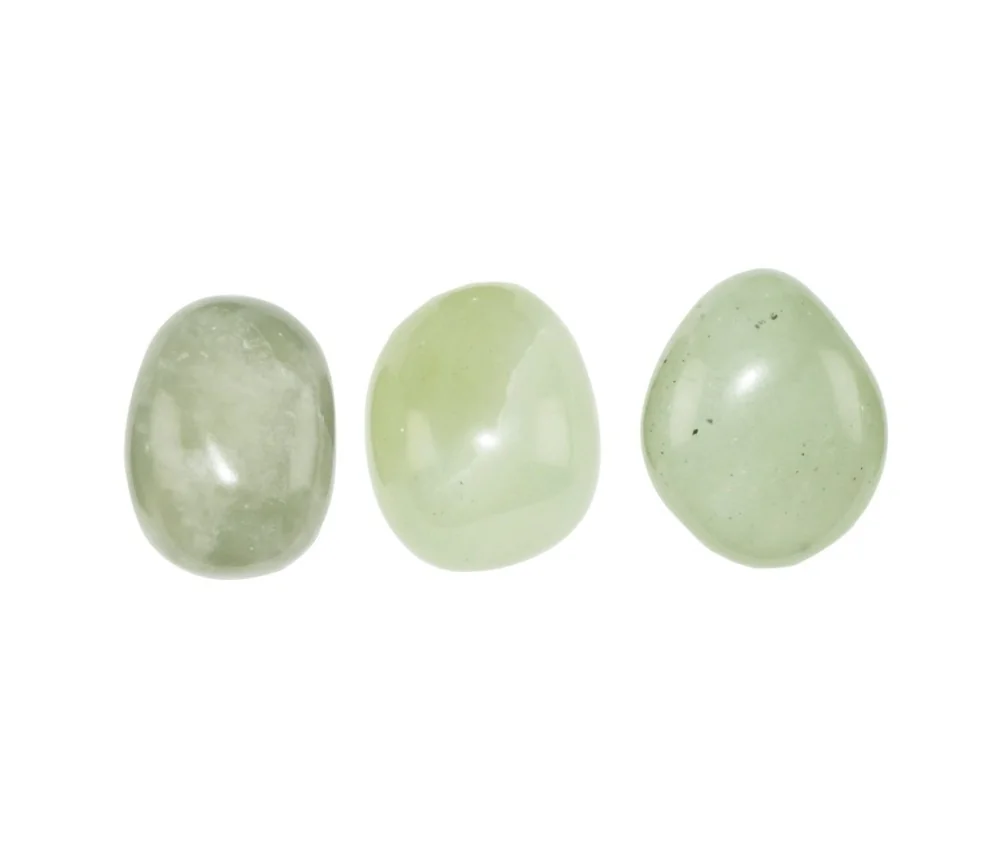 Trommelsteine - Serpentin - China Jade- 2,0 - 2,5cm - M - 500gr Beutel