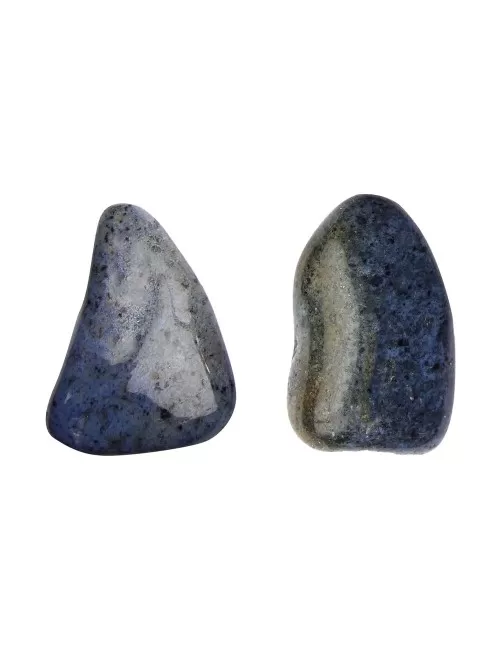 Trommelsteine - Dumortierit