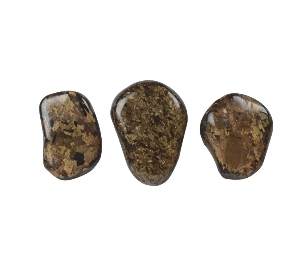 Trommelsteine - Bronzit, 2,0 - 2,5cm - M - 500gr Beutel