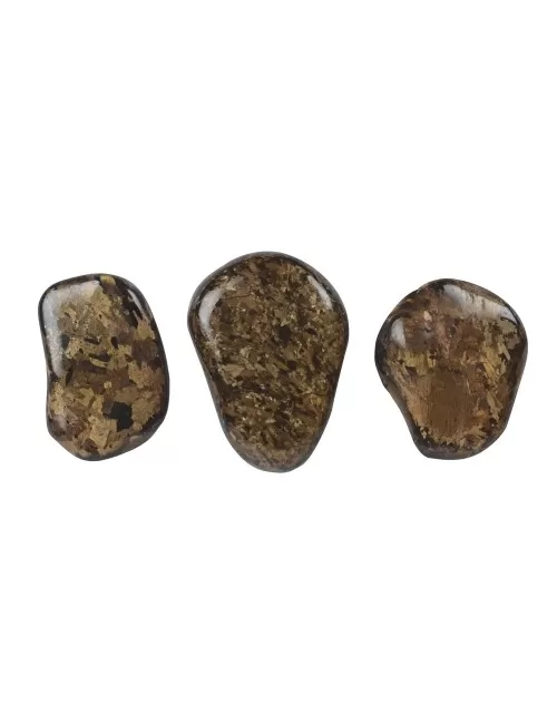 Trommelsteine - Bronzit