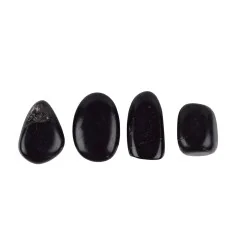 Trommelsteine - Gagat, 1,0 - 1,5cm - S - 500gr Beutel