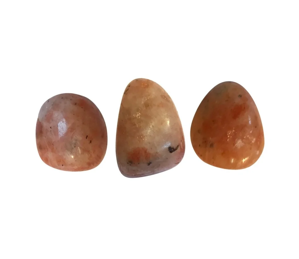 Trommelsteine - Sonnenstein B, 1,8 - 2,5cm - M - 500gr Beutel