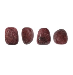 Trommelsteine - Aventurin - rot- 1,5 - 2,0cm - S - 500gr Beutel