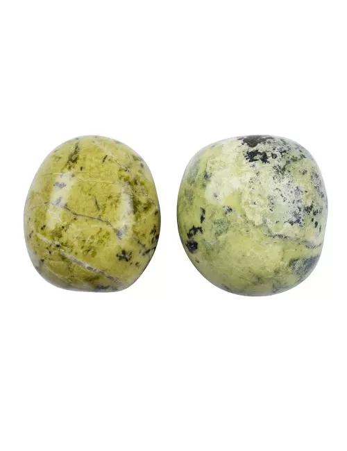 Trommelsteine - Serpentin - Chitta- 2,5 - 3,2cm - L - 500gr Beutel