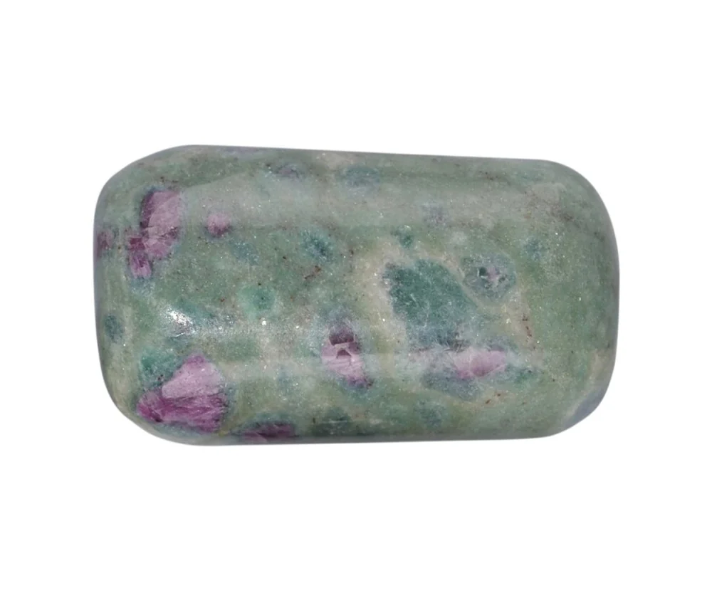 Trommelsteine - Fuchsit mit Rubin, 2,5 - 3,5cm - XL - 500gr Beutel