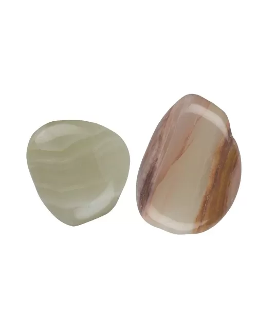 Trommelsteine - Onyx-Marmor - Calcit-Aragonit- 2