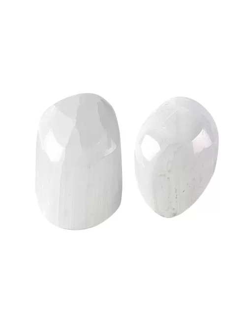 Trommelsteine - Selenit, 2,5 - 3,0cm - L - 500gr Beutel