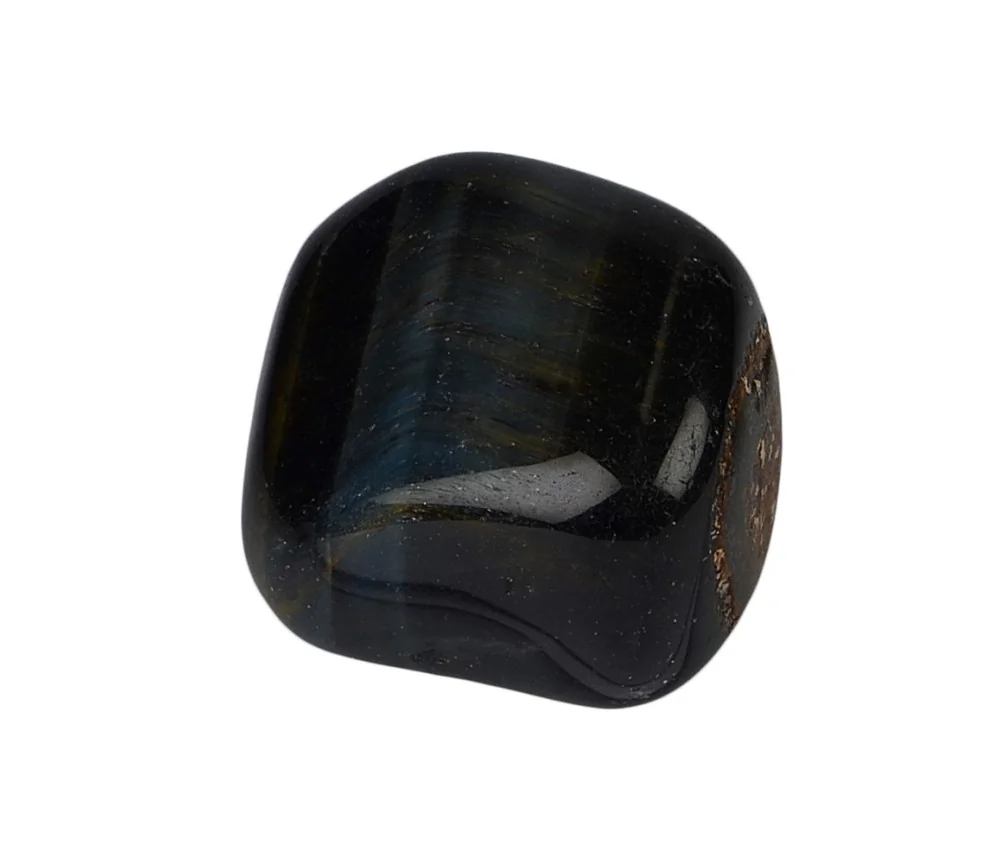 Trommelsteine - Tigerauge blau - Falkenauge- 3,0 - 4,0cm - XL - 500gr Beutel