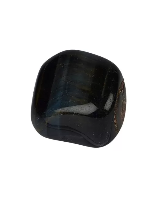 Trommelsteine - Tigerauge blau - Falkenauge- 3