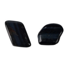Trommelsteine - Tigerauge blau -  Falkenauge- 2,5 - 3,0cm - L - 500gr Beutel