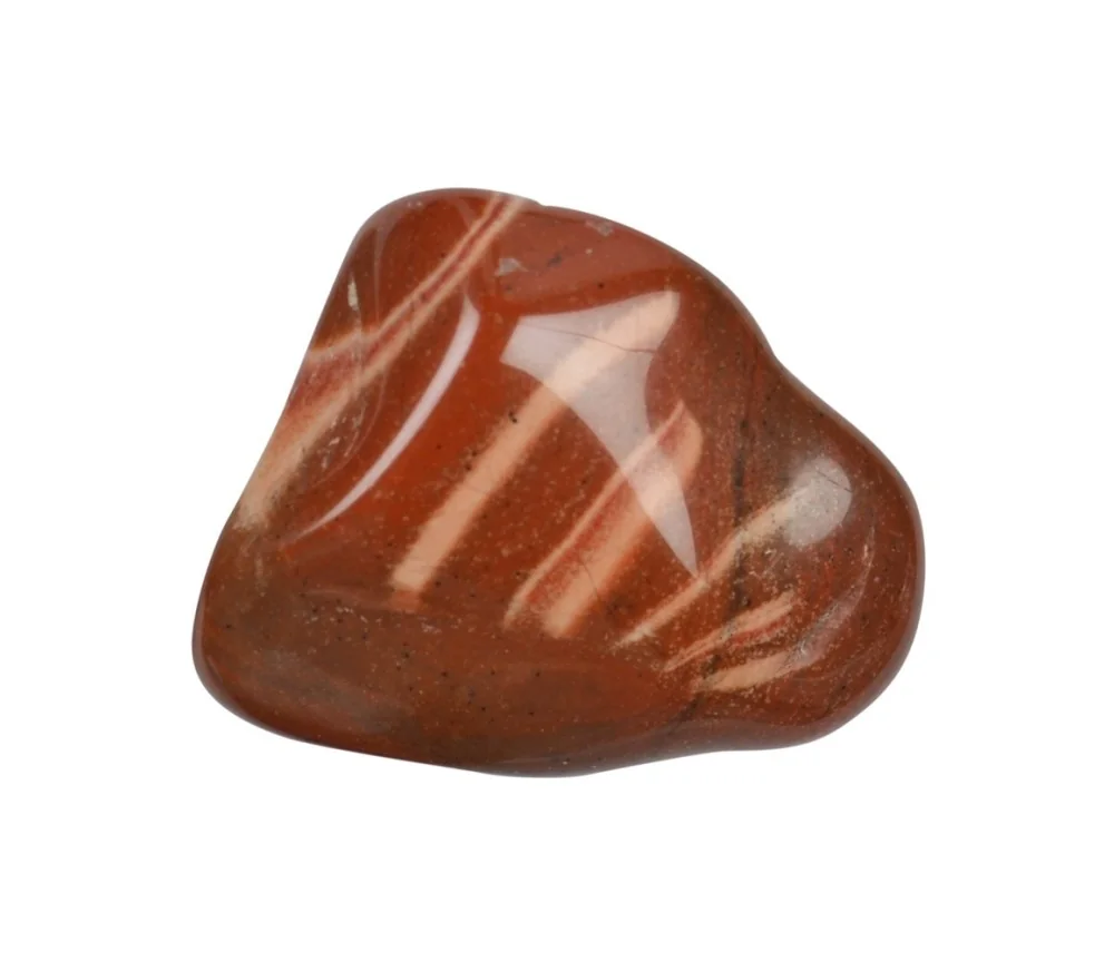 Trommelsteine - Jaspis - Streifenjaspis rot- 3,0 - 5,0cm - XL - 500gr Beutel