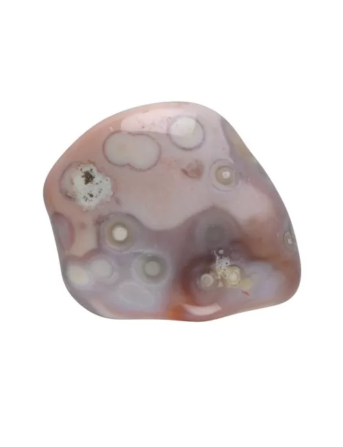 Trommelsteine - Achat - Botswana rosa- 2