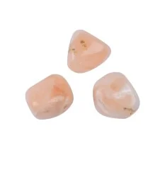 Trommelsteine - Stilbit - rosa- 3,0 - 4,0cm - XL - 500gr Beutel