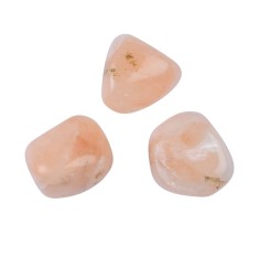 Trommelsteine - Stilbit - rosa- 2,0 - 2,5cm - M - 500gr Beutel