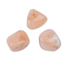 Trommelsteine - Stilbit - rosa- 2,0 - 2,5cm - M - 500gr Beutel