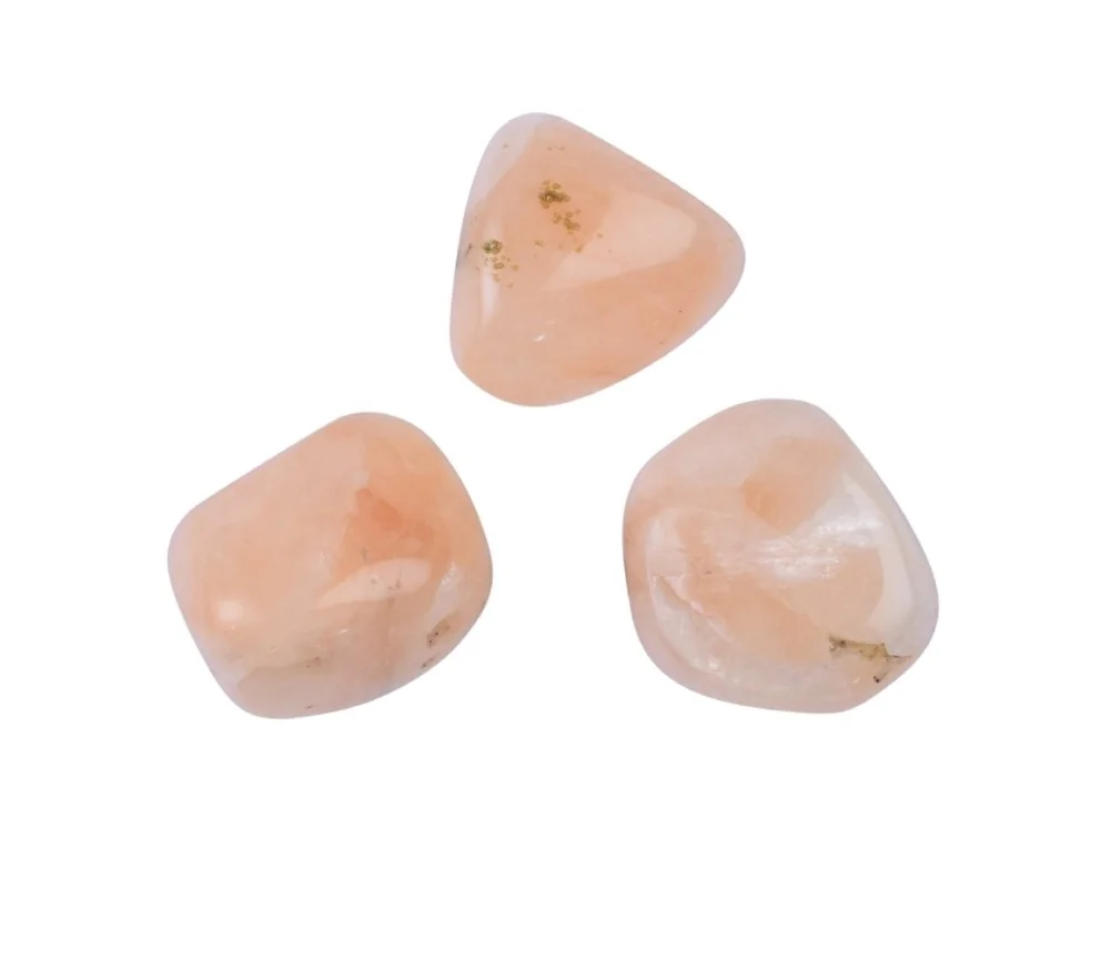 Trommelsteine - Stilbit - rosa- 2,0 - 2,5cm - M - 500gr Beutel