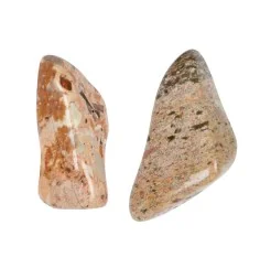 Trommelsteine - Jaspis - Brekzienjaspis creme- 2,5 - 4,0cm - L - 500gr Beutel