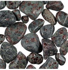 Trommelsteine - Granat - Pyroxenit- gemischte Größen- 500gr Beutel