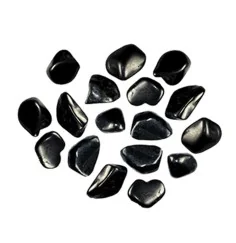 Trommelsteine - Schungit, 0,5 - 0,7cm - B3 - 500gr Beutel