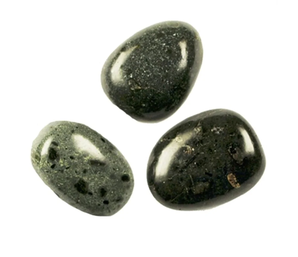 Trommelsteine - Kimberlit, 0,5 - 0,75cm - B3 - 500gr Beutel