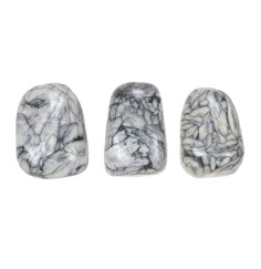 Trommelsteine - Pinolith, 1,5 - 2,2cm - M - 500gr Beutel