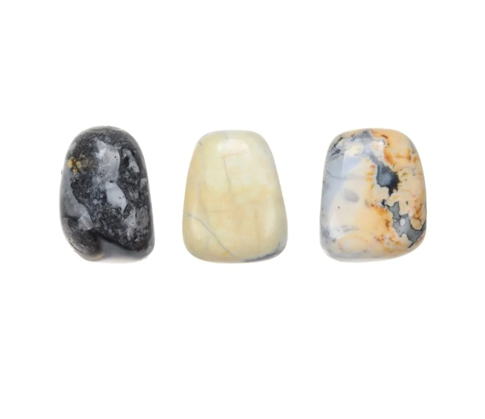 Trommelsteine - Maligano-Jaspis, 2,5 - 3,0cm - L - 500gr Beutel