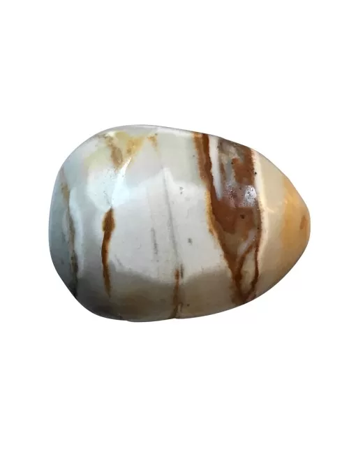 Trommelsteine - Abendrot-Rhyolith, 3,0 - 3,5cm - XL- facettiert- 500gr Beutel