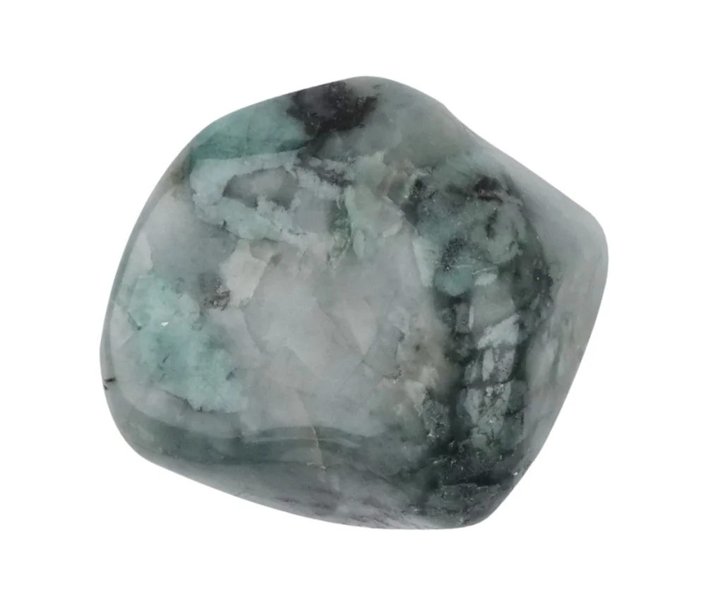 Trommelsteine - Smaragd in Matrix, 4,0 - 7,0cm - Jumbo - 500gr Beutel