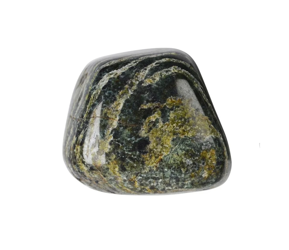 Trommelsteine - Serpentin - Silberauge- 5,0 - 6,0cm - Jumbo - 500gr Beutel