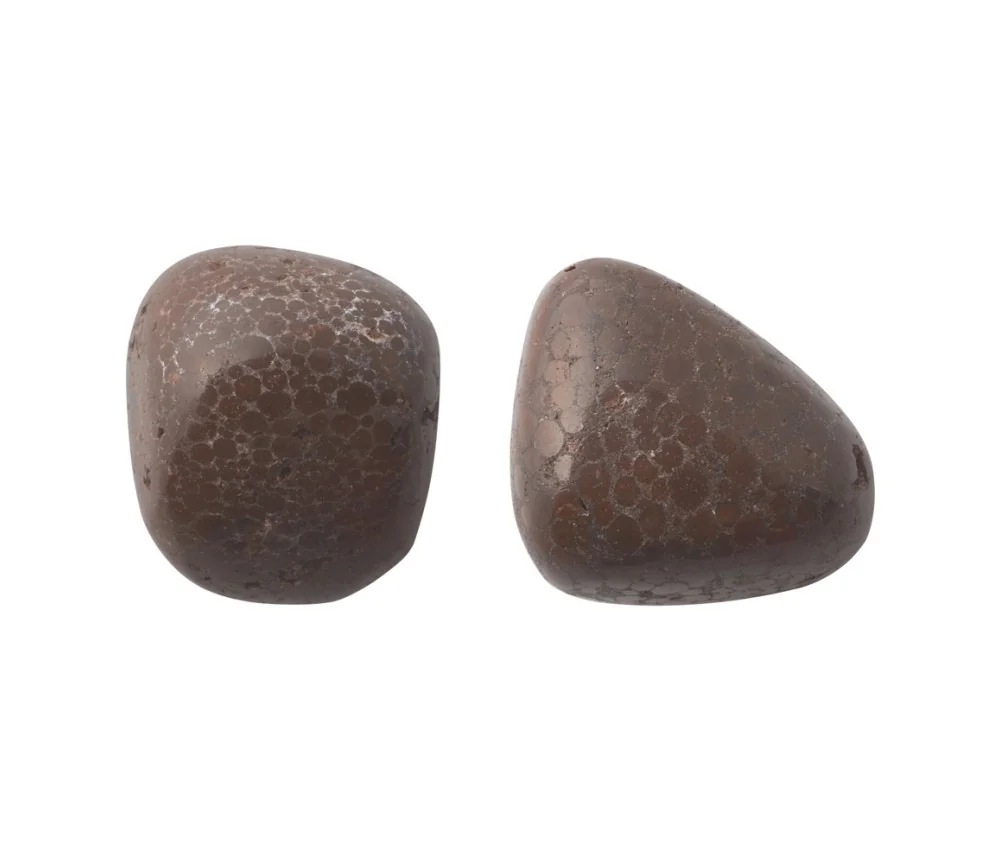 Trommelsteine - Kalkoolith - Margaritastein- 2,5 - 3,0cm - 100gr Beutel