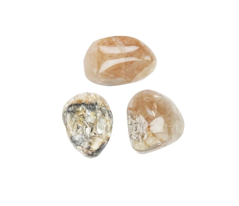 Trommelsteine - Scheelit, 2,0 - 2,5cm - 100gr Beutel