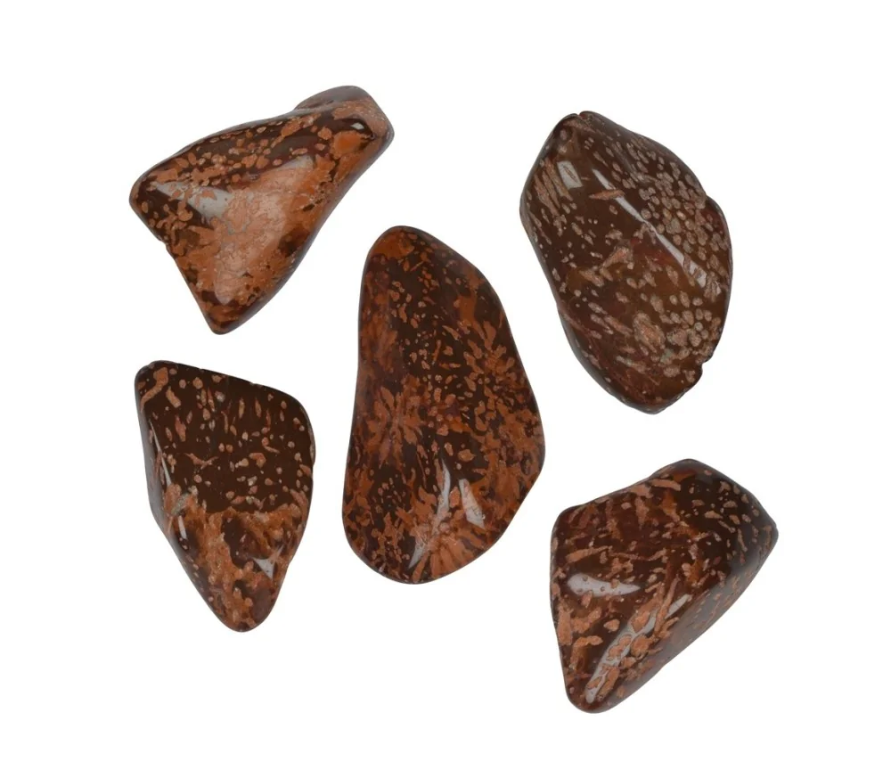 Trommelsteine - Jaspis - Sternjaspis- 2,0 - 3,0cm - 100gr Beutel