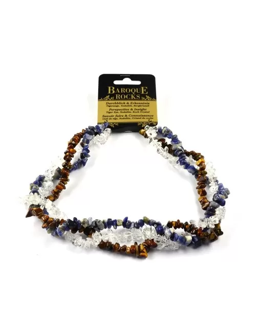 Halskette - Collier - Barock - Durchblick & Erkenntnis - Tigerauge