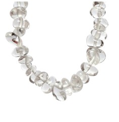 Halskette - Collier - Barock Classic - Klarheit - Bergkristall