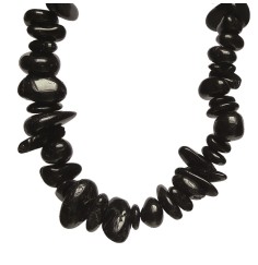Halskette - Collier - Barock Classic - Selbstbewusstsein - Onyx (gef.)