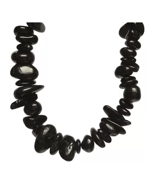 Halskette - Collier - Barock Classic - Selbstbewusstsein - Onyx (gef.)