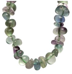 Halskette - Collier - Barock Classic - Ordnung  - Fluorit