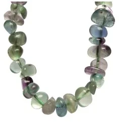 Halskette - Collier - Barock Classic - Ordnung - Fluorit