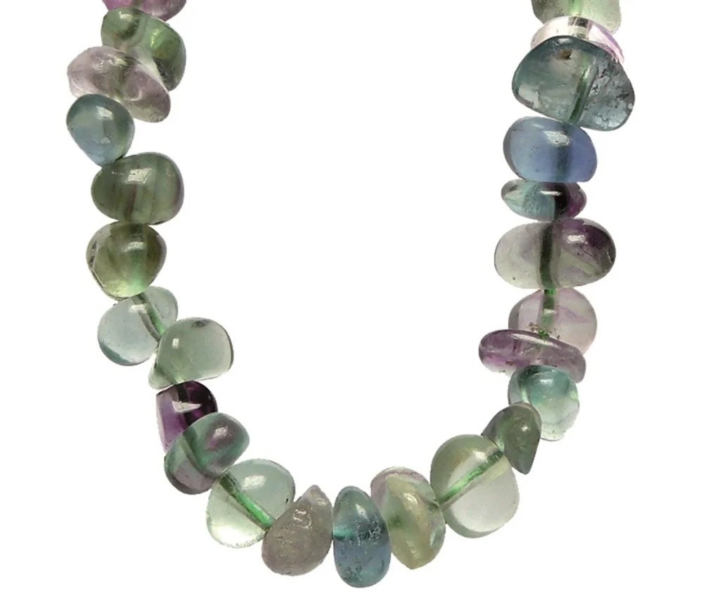 Halskette - Collier - Barock Classic - Ordnung - Fluorit