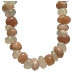 Halskette - Collier - Barock Classic - Intuition - Mondstein